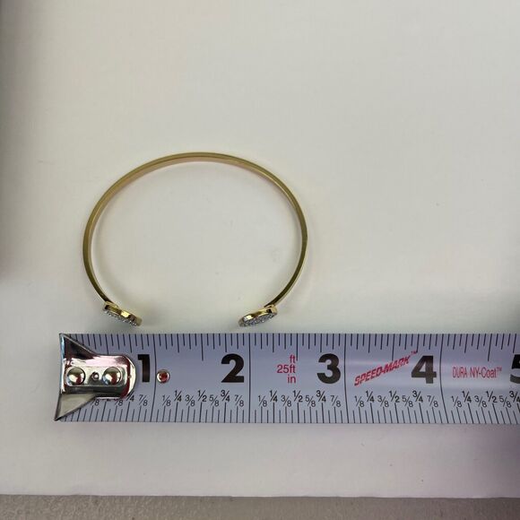 Isaac Mizrahi Live! Women’s Gold Tone Watch With Rhinestones & Two Bracelets main image 15